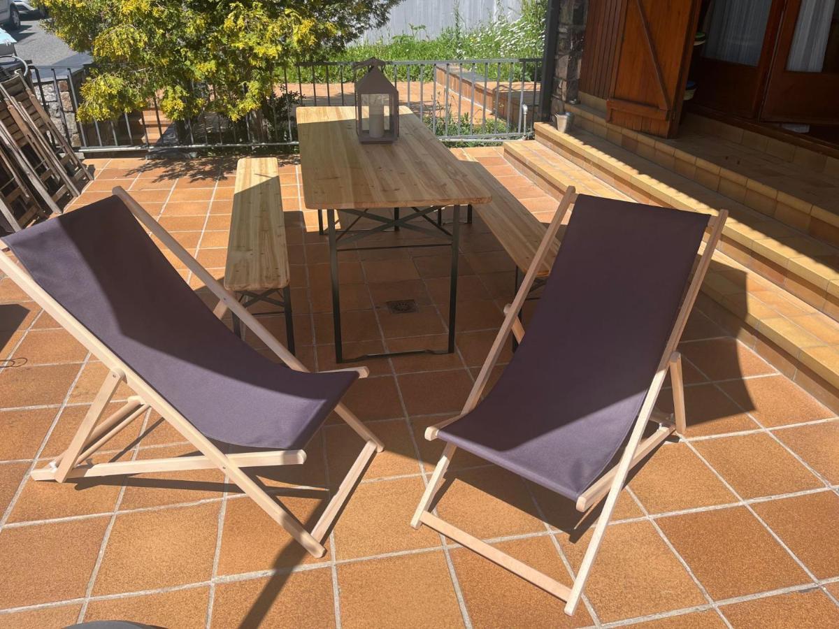 Una Terraza Con Encanto El Tarter Esterno foto